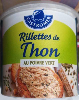 Rillettes De Thon Gastromer, Au Poivre Vert 150g