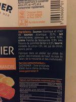 Parmentier De Saumon Ingredients