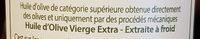 Huile D'olive De La Valle Des Baux De Provence AOP Extra Vierge Ingredients
