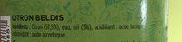Citron Beldis Ingredients