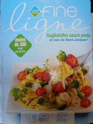 Tagliatelles Sauce Pesto Et Noix De Saint Jacques*, Surgel
