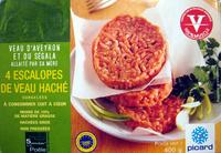 Veau D'Aveyron Et Du Sgala Allait Par Sa Mre (4 Escalopes De Veau Hach) Surgel Picard Report Card