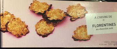 Florentines Au Chocolat Noir