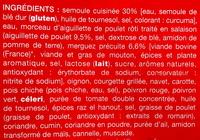 Couscous, Surgel Ingredients