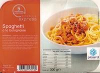 Spaghetti  La Bolognaise, Surgels Report Card