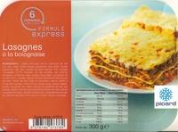 Lasagnes  La Bolognaise, Surgeles Report Card