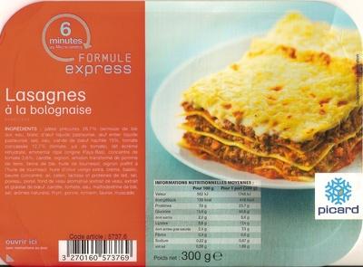 Lasagnes  La Bolognaise, Surgeles
