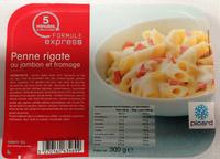 Penne Rigate Au Jambon Et Fromage, Surgeles Report Card