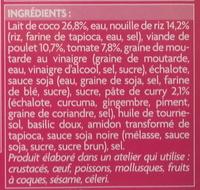 Soupe Kao Soi Ingredients