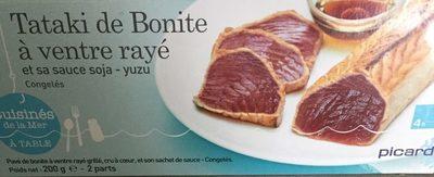 Tataki De Bonite  Ventre Ray Et Sauce Soja