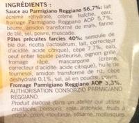 Ravioli Aux Cpes Sauce Au Parmigiano Reggiano Ingredients