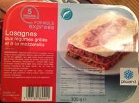 Lasagnes Aux Lgumes Grills Et  La Mozzarella, Surgeles  Report Card