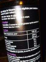 Huile De Ssame Ingredients