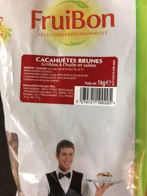 Cacahutes Brunes Grilles  L'Huile Et Sales