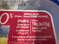 Faiselle Ingredients