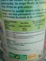 Sirop D'orgeat Ingredients