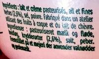 L'original Tartare Ail & Fines Herbes Ingredients