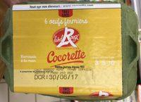 6 Oeuf Tres Gros Label Rouge Fermiers Cocorette Report Card