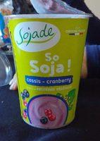 Sojade Cassis Cranberry Bio Report Card
