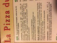 PIZZA SURGELEE 3 FROMAGES Ingredients