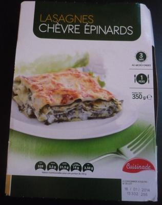 Lasagnes Chvre Pinards
