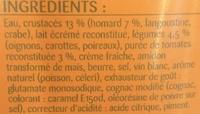 Bisque De Homard Ingredients