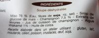 Soupe Miso Ingredients