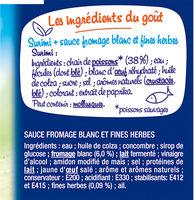 Petits Coraya Fromage Blanc & Fines Herbes Ingredients
