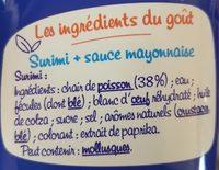 Surimi Les Petits Coraya, Sauce Mayonnaise +4 Grts Ingredients