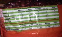 Haricots Rouges En Grains 1 KG Ingredients