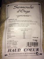 Semoule Orge Grosse 1 Kg, Report Card