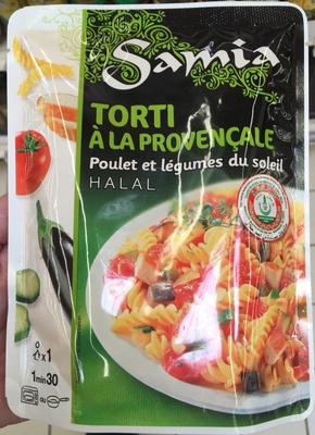 Torti  La Provenale (Poulet Et Lgumes Du Soleil), Halal