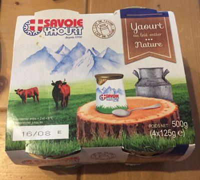 Yaourt Au Lait Entier Nature