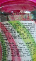 Perles Fines Multicolores Ingredients