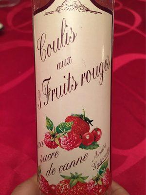 160G Coulis Fruits Rouges Guepratte