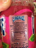 Limonice Framboise 1, 5L Ingredients