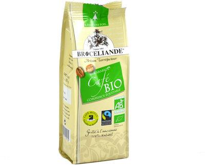 Cafe Moulu Arabica Bio Issu Du Commerce Equitable BROCELIANDE