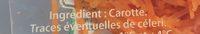 Les Carottes Rpes Ingredients