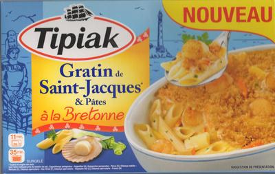Gratin De Saint-Jacques & Ptes