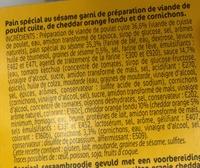 Chicken Burger Ingredients