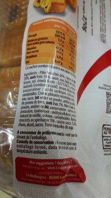 6 Pains Aux Raisins