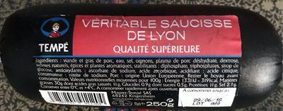 Vritable Saucisse De Lyon De Qualit Suprieure
