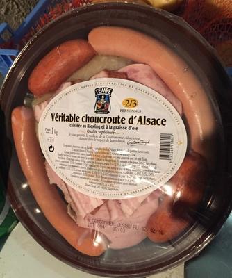 Vritable Choucroute D'Alsace Cuisine Au Riesling Et  La Graisse D'oie, Qualit Suprieure