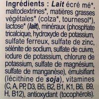 Milumel Bio 3 Croissance  Ingredients