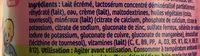 Eveil Croissance Nature Ingredients