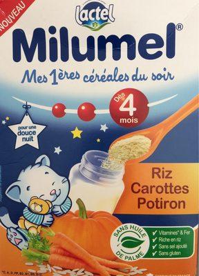 Mes 1res Crales Du Soir Riz Carottes Potiron