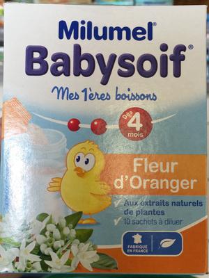 Babysoif Mes 1res Boissons Fleur D'Oranger