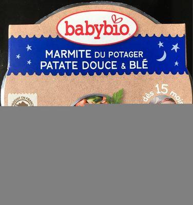 ASSIETTE BONNE NUIT PATATE DOUCE BLE 260G