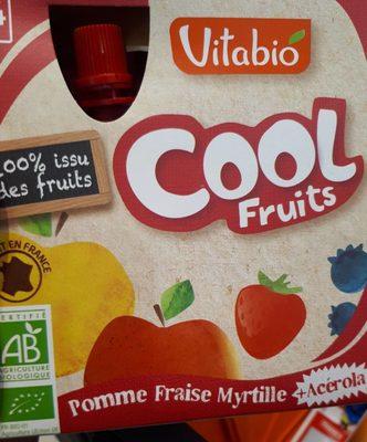 Cool Fruits Acrola, Pomme, Fraise, Myrtille