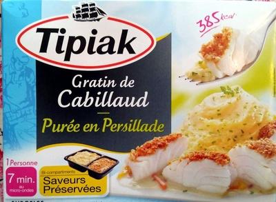 Gratin De Cabillaud-Pure En Persillade, Surgel